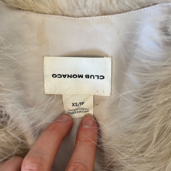 Club Monaco Feather Vest - Picture 3 of 5